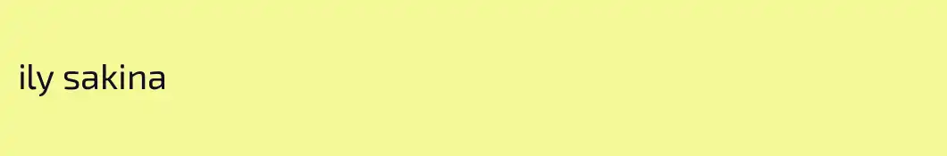 ily sakina